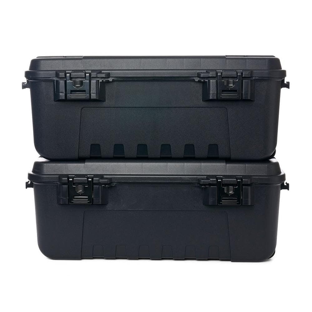 Plano Sportsman's Trunk - Large, Black, Value 2pk