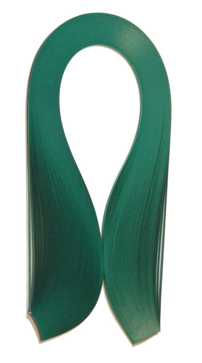 Quilling Paper 3 mm Bands Pack of 125 pcs. Color Dark Green