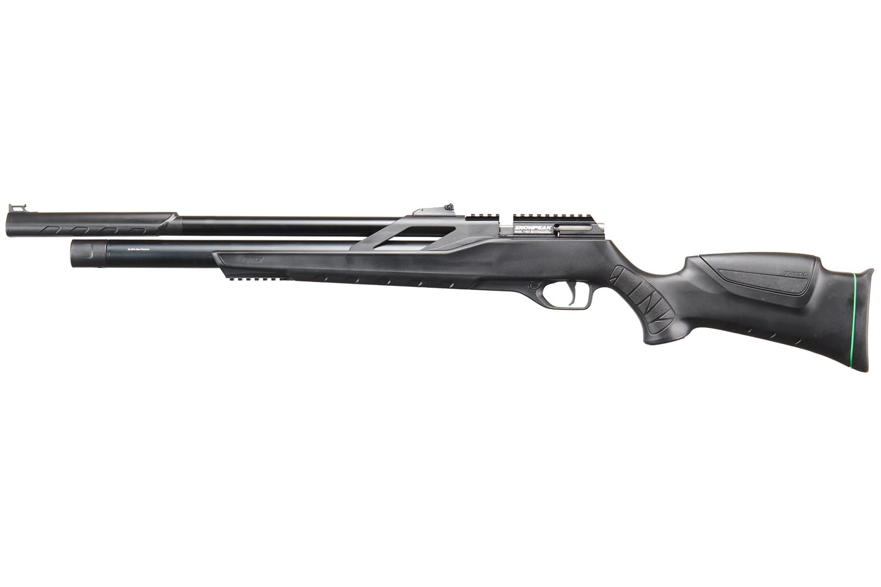 Lancer Tactial x SnowPeak T-REX PCP 5.5mm .22 Caliber Air Gun - (Black) Up to 950 fps