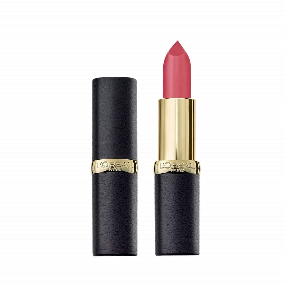 L'Oréal Paris Color Riche Satin Smooth Lipstick, Moisturising Pure Pigment Lip Colour, With Omega 3 & Vitamin E, Ultra Creamy Formula, Shade: 104 Strike a Rose
