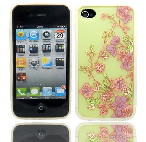 Ero Fancy Pattern Hard Shell Case for iPhone 4/4S