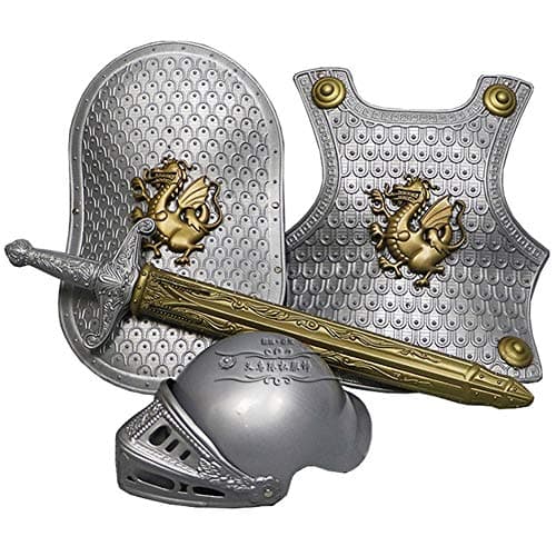 Knight Armor Set, Silver Novelty Kids Knight Set