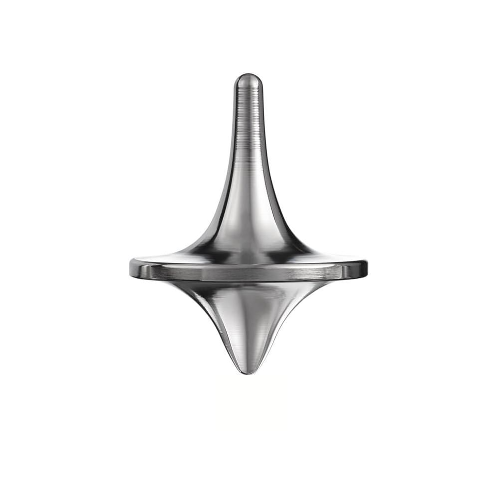 ForeverSpin - World Famous Metal Spinning Top - Spinning Tops Built to Last and Spin Forever -The Perfect Balance between Performance and Beauty, Brushed Stainless Steel