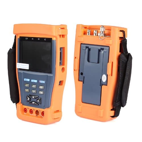 ST895 3.5" LCD CCTV Camera Video Tester Set with PTZ DC12V/1A Output + Multimeter + Optical Power Meter for CCTV System Installation and Maintenance, Dome Camera and All-in-one Camera Testing