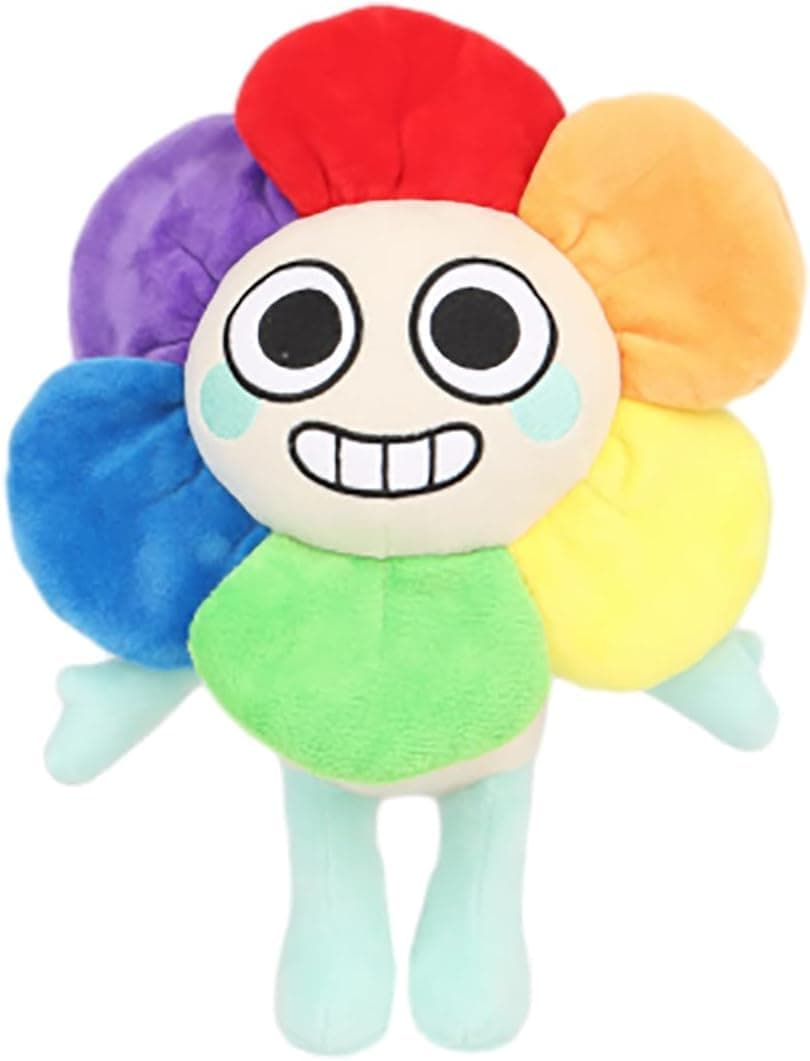 Horror Game Plush Doll, Cartoon Horror Soft Cotton Plush Animal, Dandy's World Plush Flower, Home Decor for Game Fans