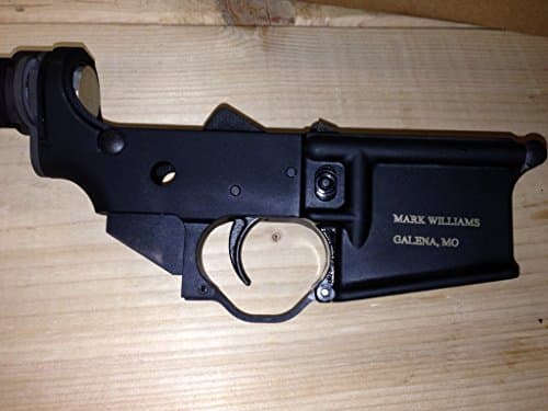 Gold Star: Laser Engraving On Weapon- Black- Rt. Handed- Custom Fit Walther P99