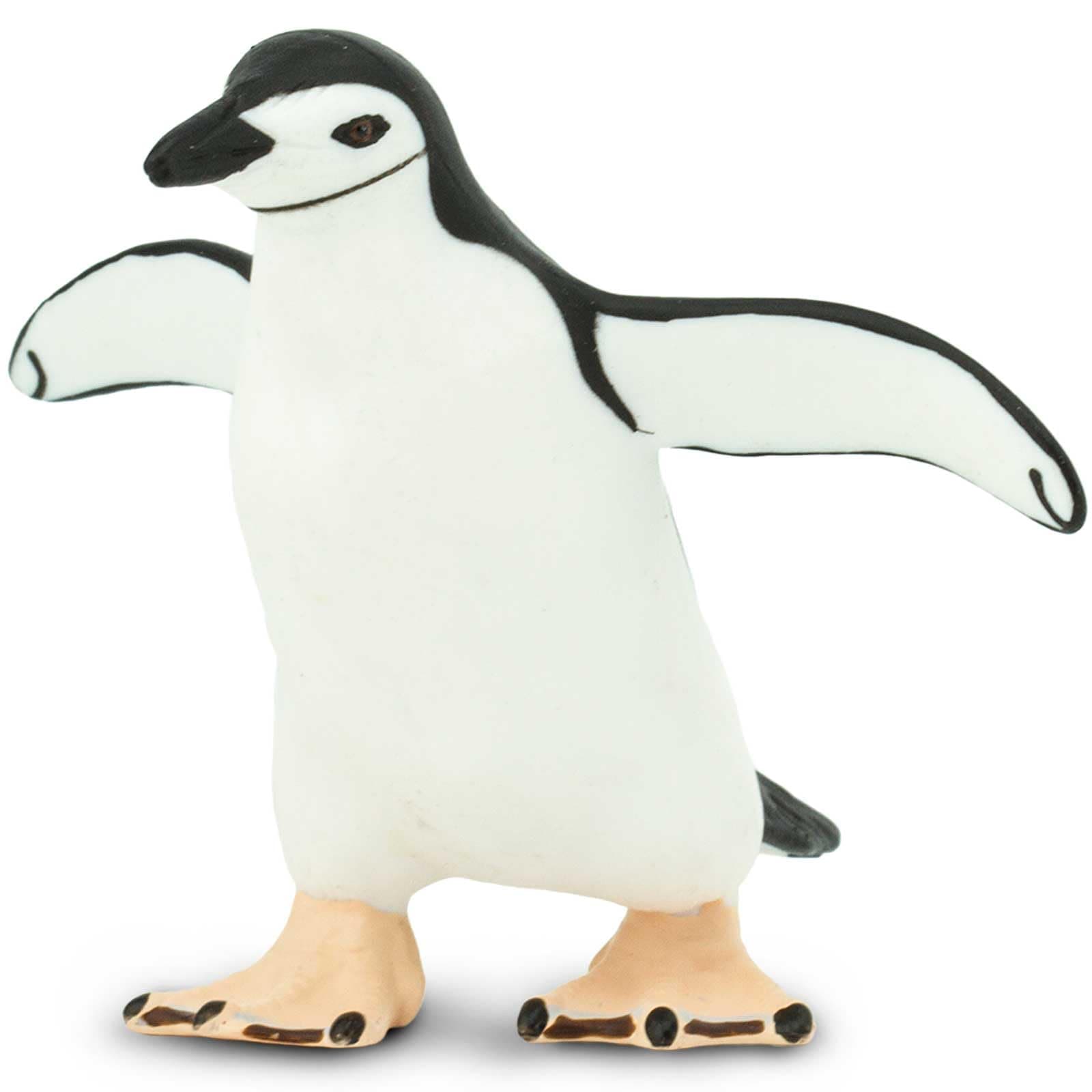 Chinstrap Penguin Figurine - Lifelike 2.93" Model Figure - Educational Toy for Boys, Girls, and Kids Ages 3+