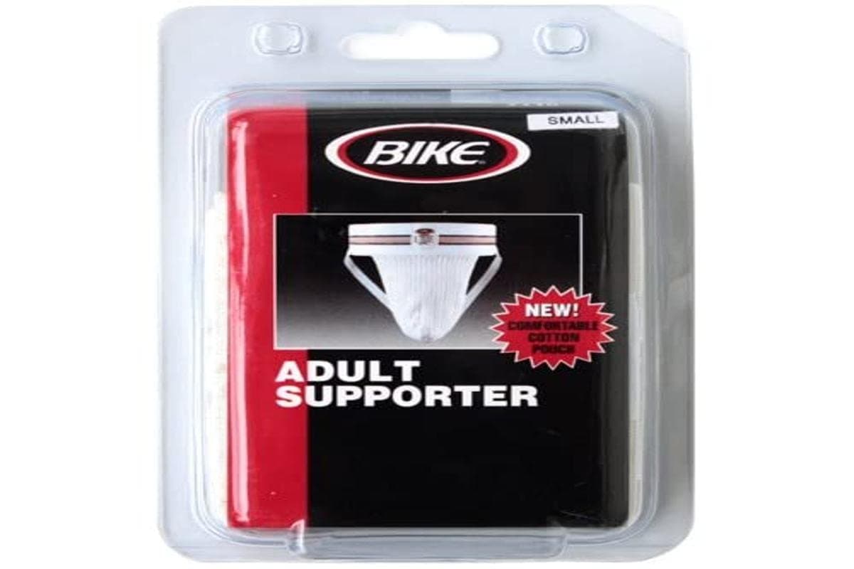 Bike Jockstrap Large White Original Number 10 Vintage Jock