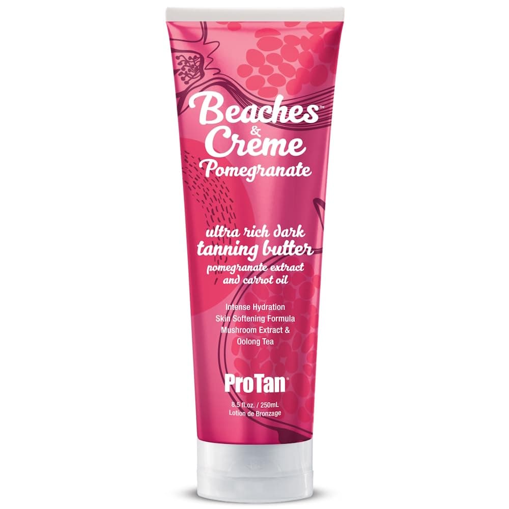 Pro Tan Beaches and Creme Pomegranate Ultra Rich Dark Tanning Butter (250ml)
