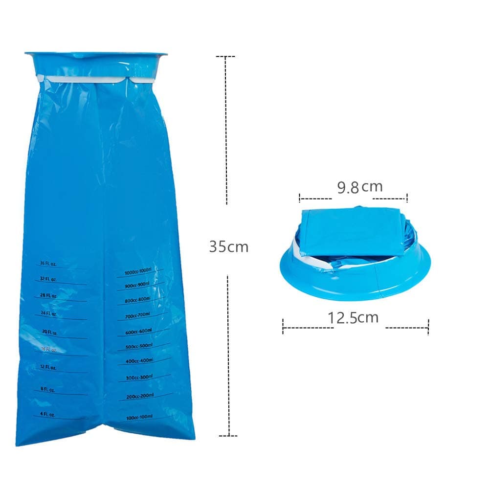 Disposable Sickness Emesis Vomit Bags– 1000ml,Pack of 30