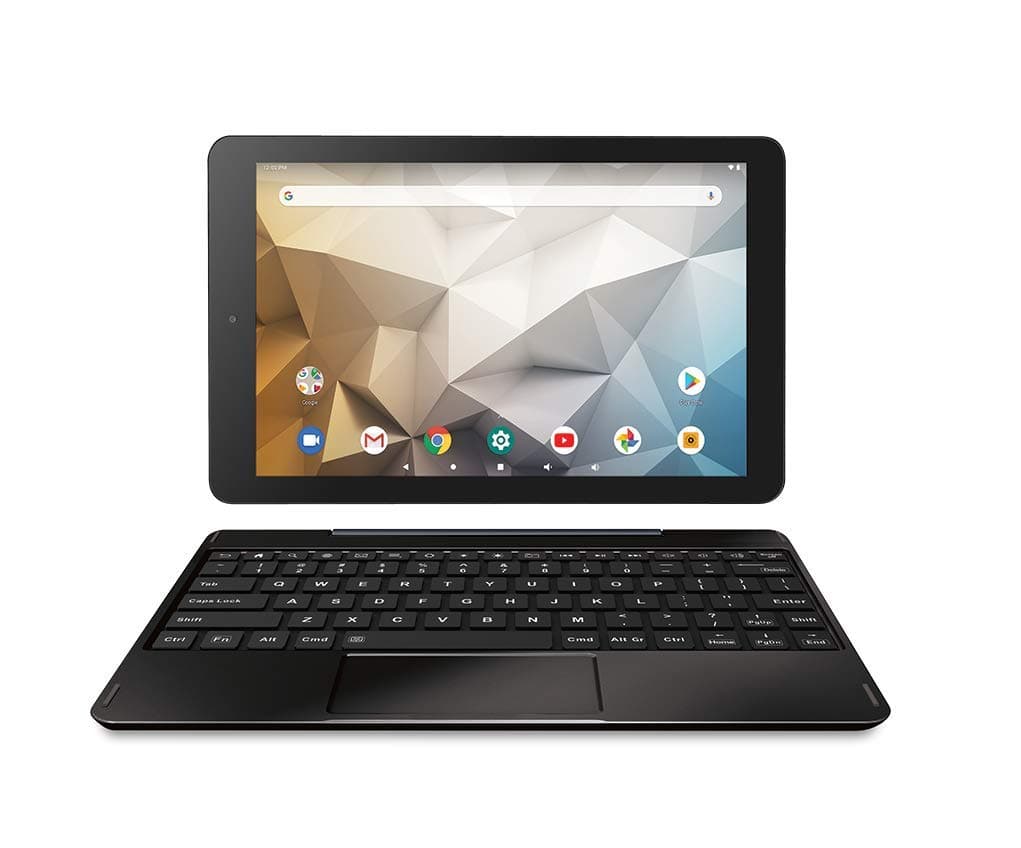 RCA Atlas 10 Pro (RCT6B06P23H) 10 Inch Android 9 Tablet with Keyboard Black (Renewed)