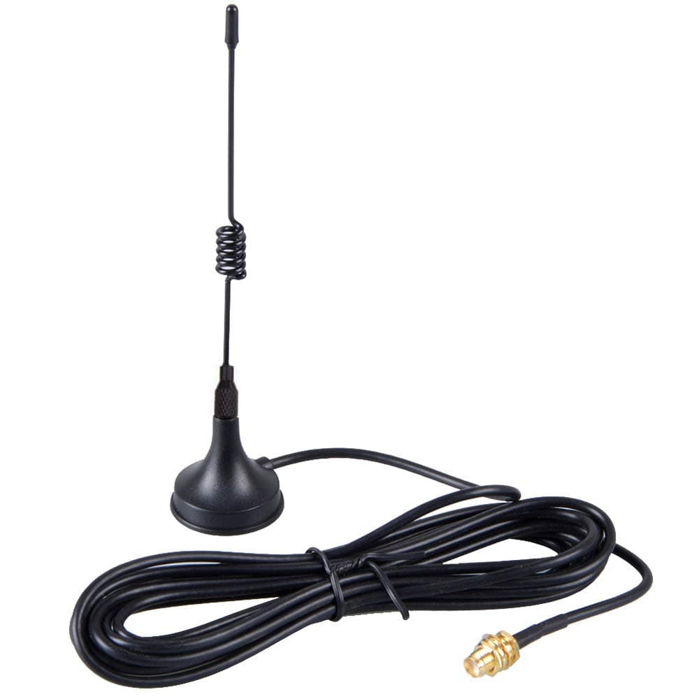 400-470MHz Magnetic Vehicle Mounted UHF Vehicle Mounted Walkie Talkie Radio Antenna 5W SMA-F for Kenwood Radio