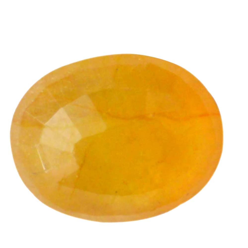 ASTRO HUBPukhraj Stone Original Certified, Yellow Sapphire Gemstone, Yellow Sapphire Gemstone Original, Natural Yellow Sapphire Pukhraj Certified Energized Loose Gemstone, पुखराज रत्न