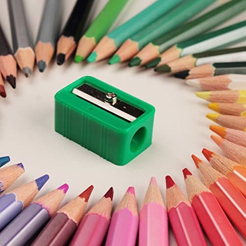 AB Art Supplies - 36 Adult Coloring Pencils - Pre-sharpened with Soft Pastel Colors & Hexagonal Grip for Ease of Use - Includes Free Sharpener