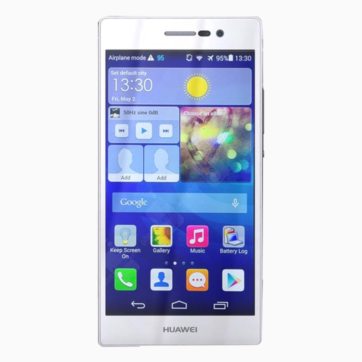 Huawei Ascend P7 16GB 4G White - smartphones (Single SIM, Android, MicroSIM, GSM, HSPA+, UMTS, LTE)