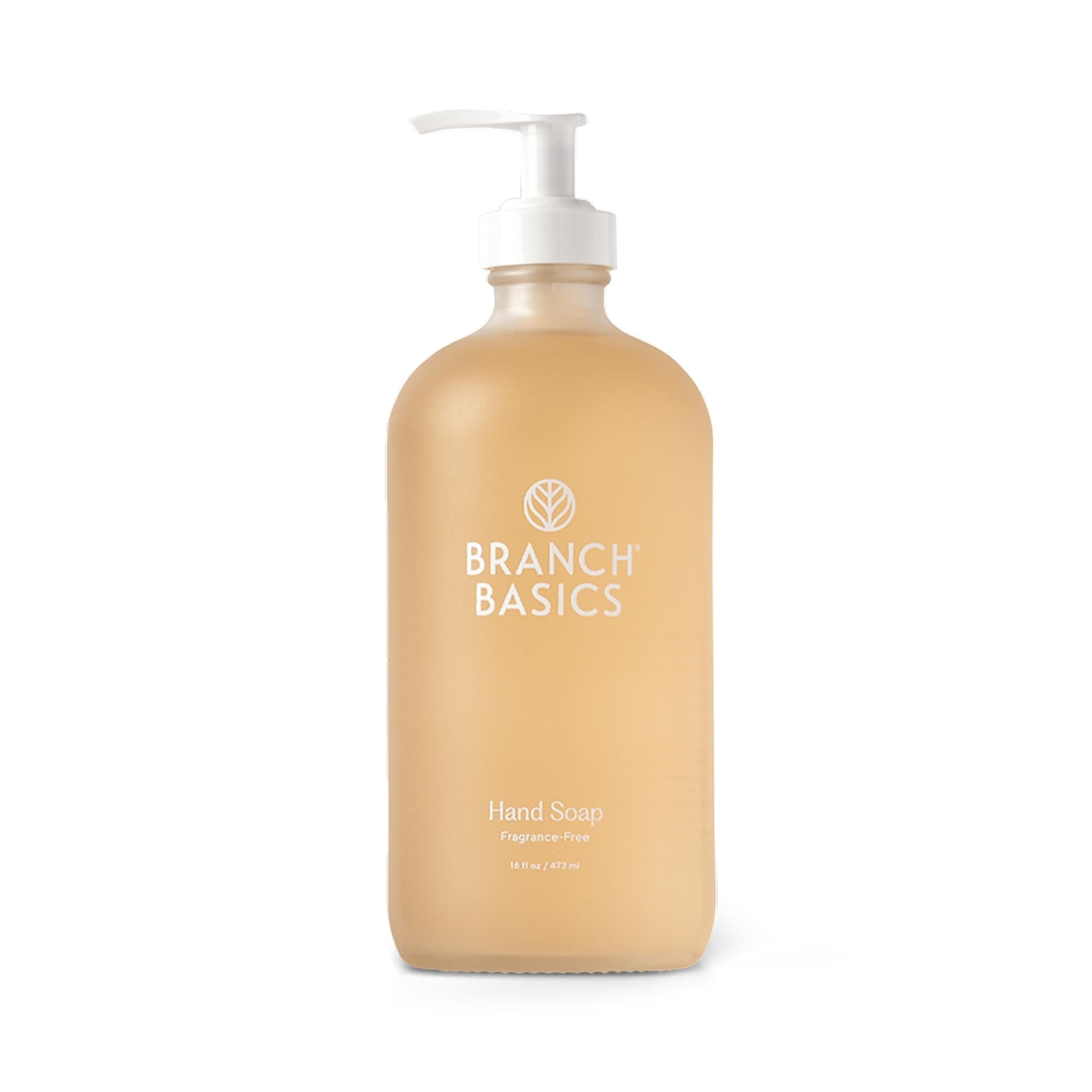 Gel Hand Soap – 16oz Bottle | Plant & Mineral-Based Formula with Aloe, Chamomile & Meadowfoam Oil | Nourishing, Fragrance-Free & Gentle on Sensitive Skin