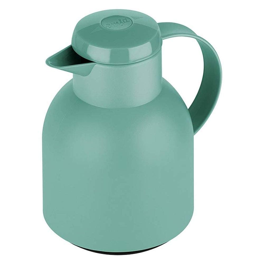 Emsa Samba Flask 1 Litre Plastic, Powder Free, Green
