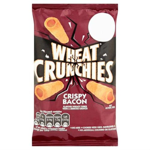 Wheat Crunchies Crispy Bacon 36g Case of 30