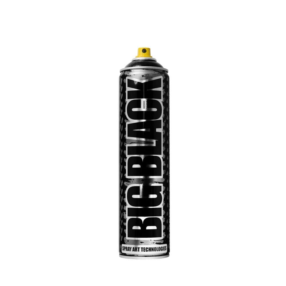 KOB-10072 600ml Aerosol Spray Paint - Big Black