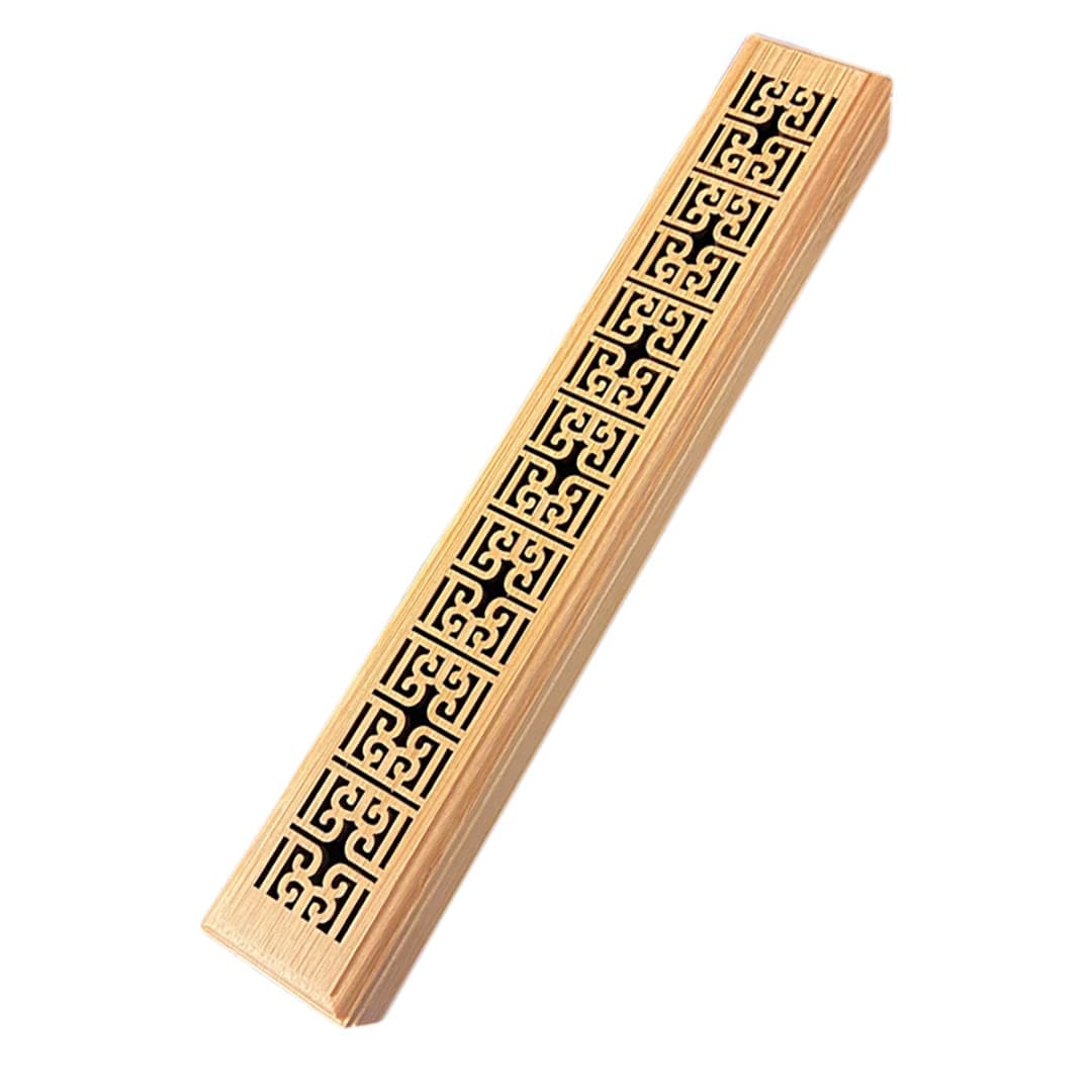 Bakhory Bamboo Wooden Incense Stick Burner, Incense Holder, For Home Decor, Office Decor, Yoga, Posative Vibes (B5)