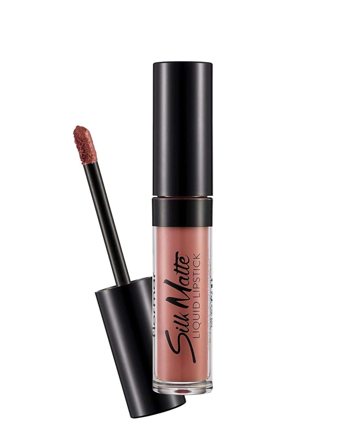 Silk Matte Liquid Lipstick – 002 Fall Rose – High-Pigment Ultra Matte Finish, Long-Wear Comfort, Nourishing Oils, Velvety Smooth Look
