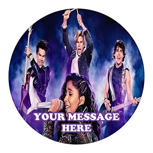 Julie And The Phantoms Cake Topper Edible Image Personalized Cupcakes Frosting Sugar Sheet (8" Round Cake Topper)