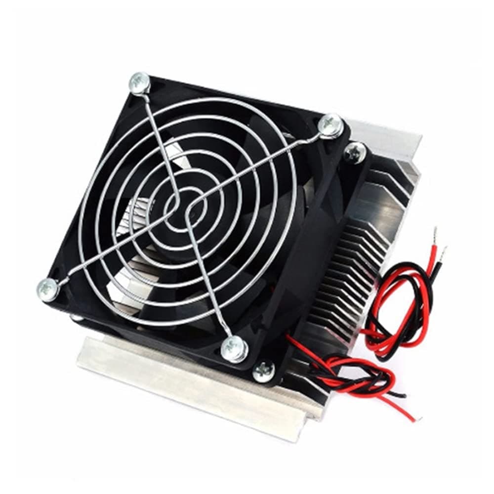 DC 12V DIY Thermoelectric Peltier Refrigeration Cooling System Kit Semiconductor Cooler Heat Sink Conduction Module Fridge Mini Air Conditioner Refrigeration