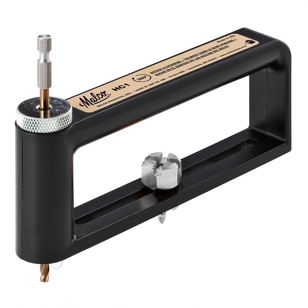 HC1 2 to 12 Inch Adjustable Hole Cutter, Cuts 20 Gauge Galvanized Steel, Impact Ready