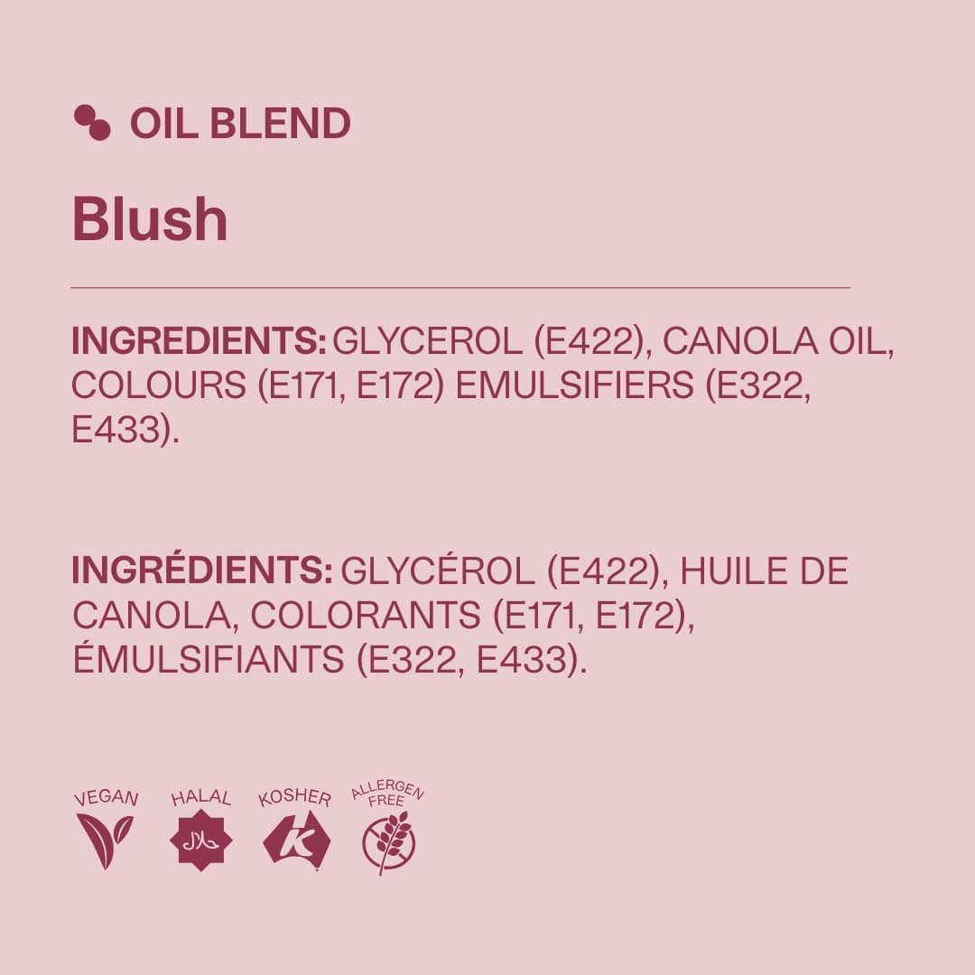 Colour Mill Oil-Based Food Coloring, 20 Milliliters Blush
