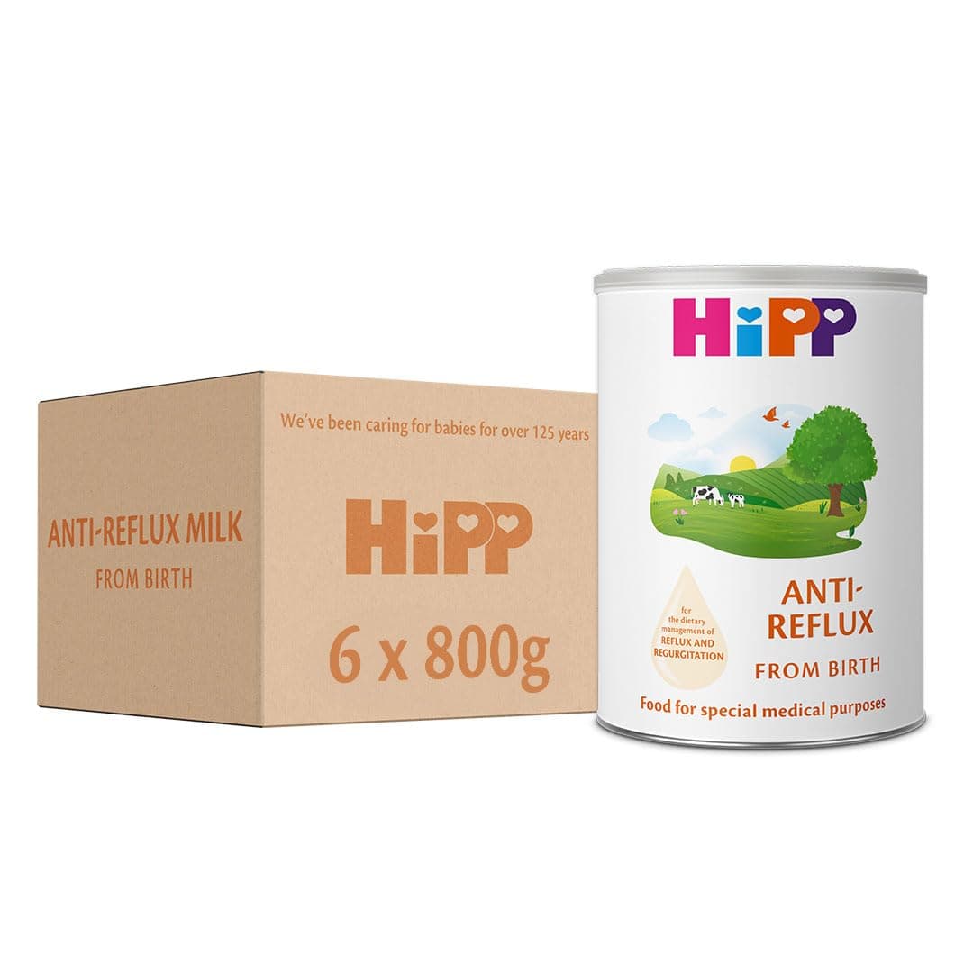 Anti Reflux Baby Milk Powder Formula, from Birth, 800g (Pack of 6)