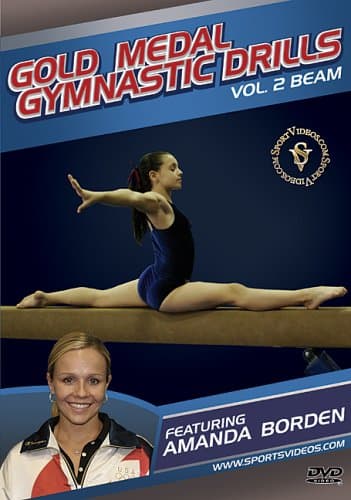 Gold Medal Gymnastics Drills: Beam DVD featuring Amanda Borden
