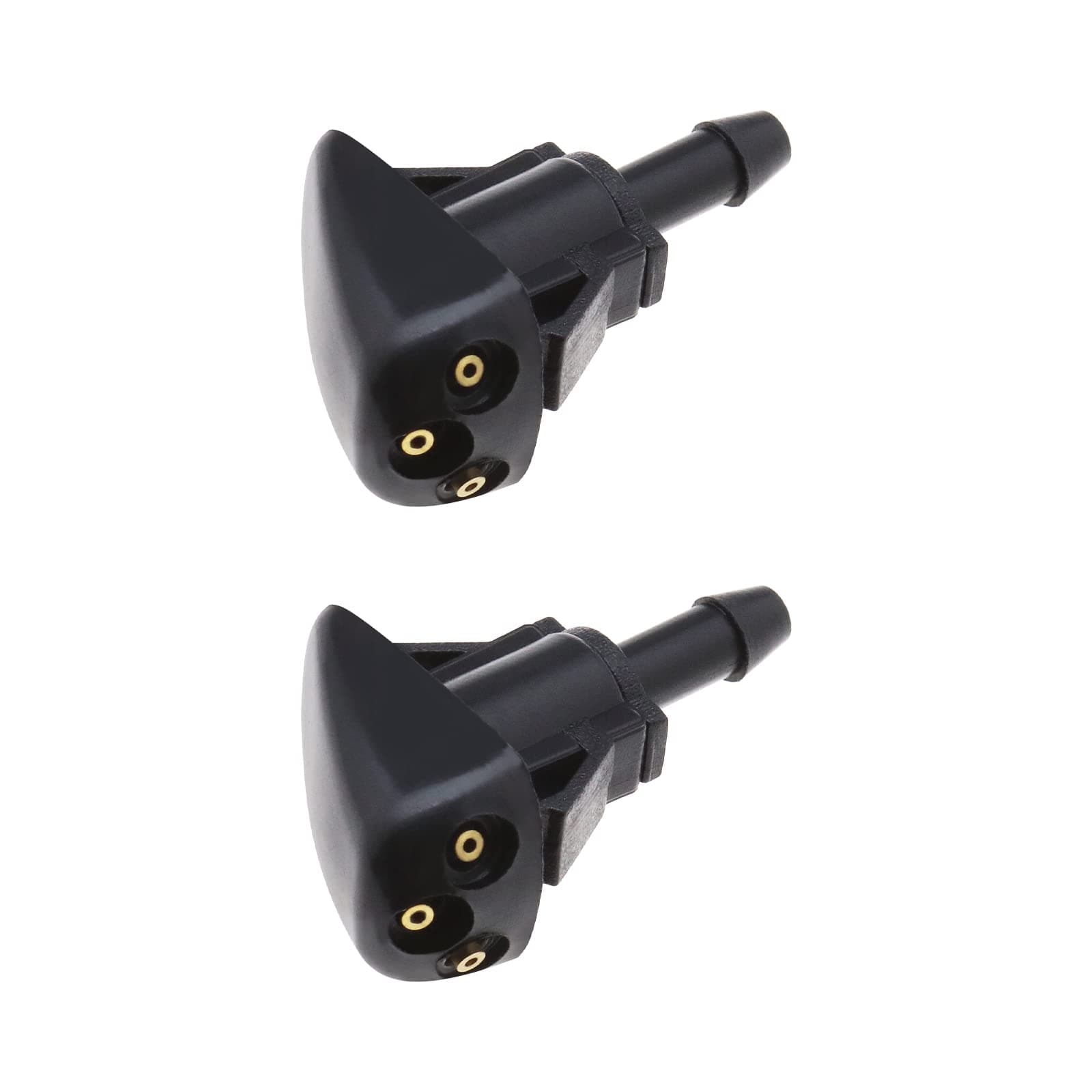 2x Car Front Windshield Wiper Washer Nozzles 98630YY000 986303K500 Windscreen Washer Wiper Spray Jet Compatible with Elantra Accent Tucson Sorento i10