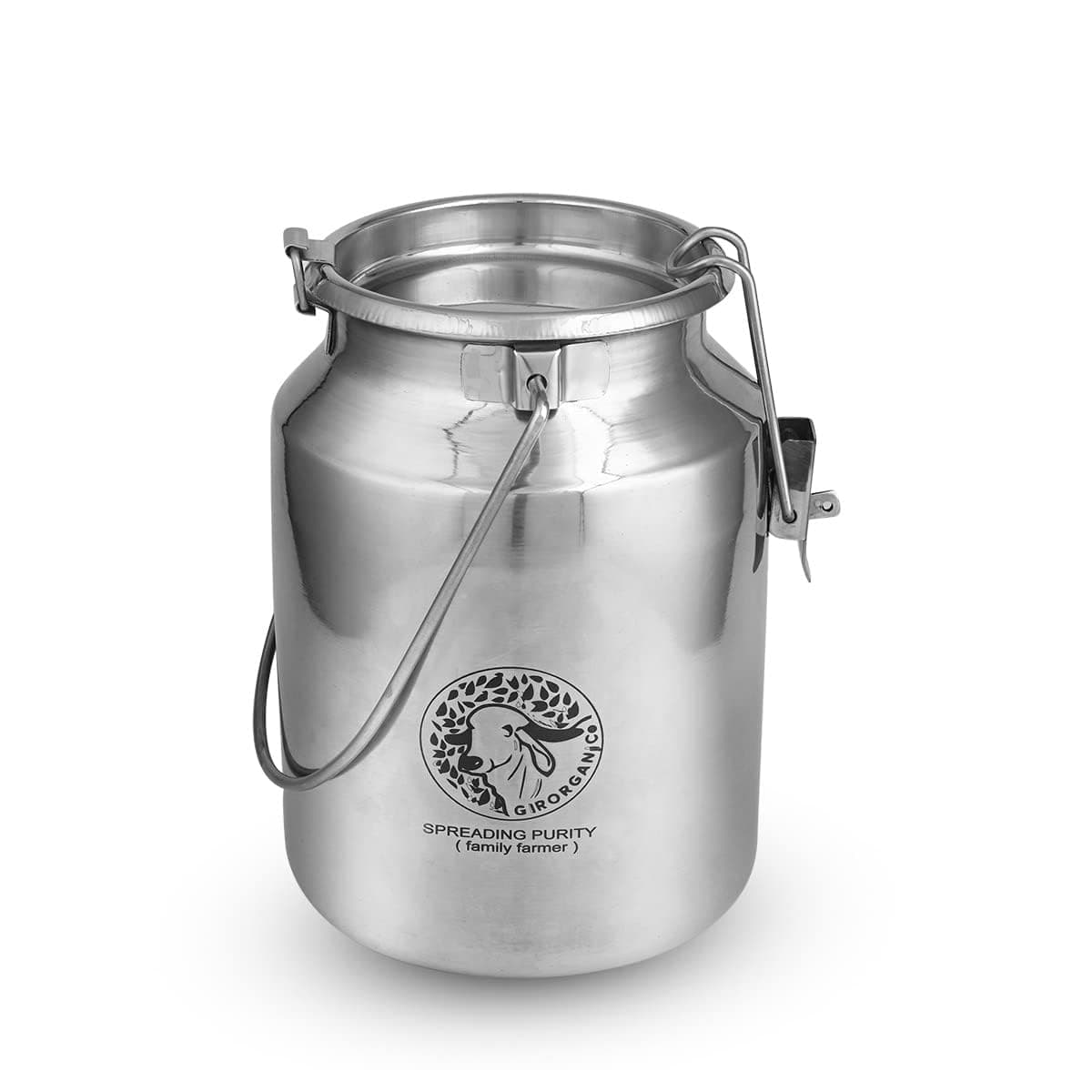 GirOrganic A2 Pure Ghee - 5 litre | 100% Gir Cow Ghee | Vedic Bilona Method | Grassfed, Cultured, Premium & Traditional Ghee | Immunity Booster