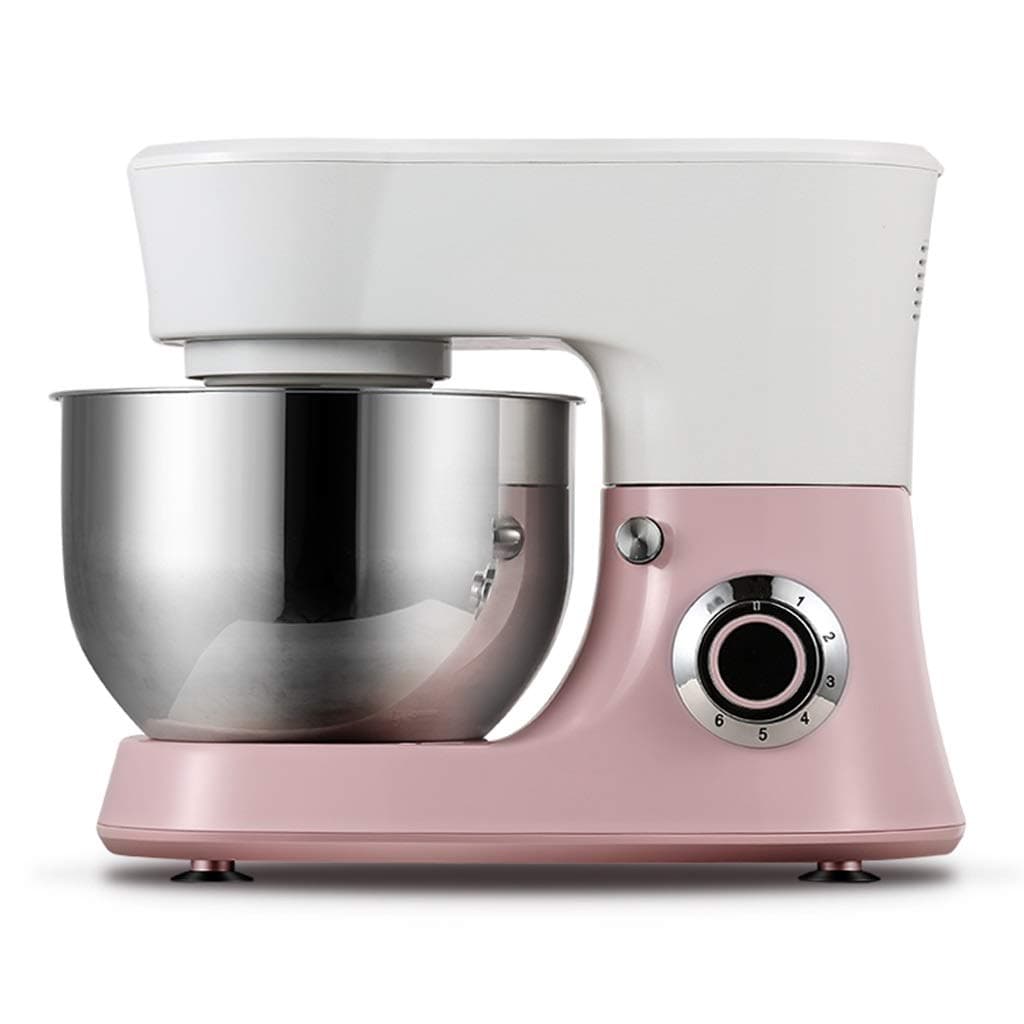 Hand Mixer Mixer Electric Mixer for Everyday Use 6 Speed Stand Mixer with 4.8L Stainless Steel Mixing Bowl Dough Hooks and Mixer Beaters for Dressings Frosting Meringues and More Whisks