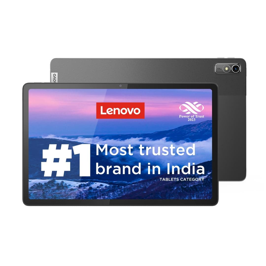LenovoTab P11 (2nd Gen)| 11.5 Inch| 6 GB, 128 GB Expandable| Wi-Fi + LTE| 120 Hz, 2K Display(2000x1200)|Quad Speakers with Dolby Atmos|Octa-Core Processor |13 MP Front Camera (Storm Grey, ZABG0285IN)