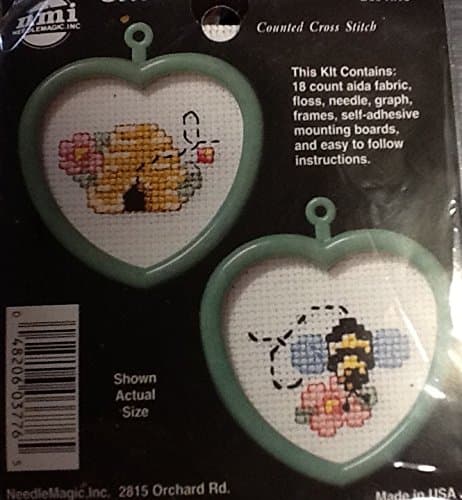Bee Hive - Stitch N Frame Ornament - Counted Cross Stitch Kit #3376