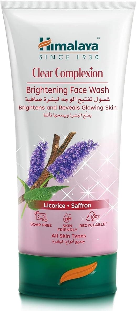 Clear Complexion Brightening Face Wash Is a Soap-Free, Daily-Use Face Wash gives you clear Complexion -50ml