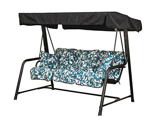 glendale GL1251 3 Seater Tahiti Swinging Hammock - Black