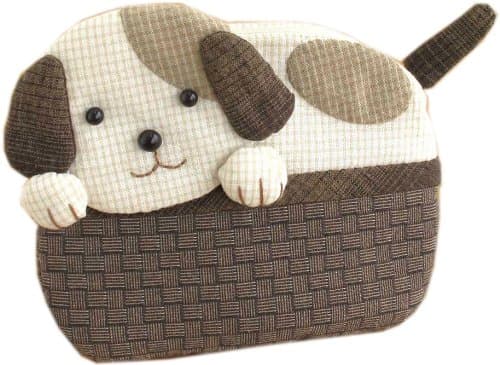 "Cute pet series" tissue cover pouch dog Orimupasu made patchwork kit (japan import)