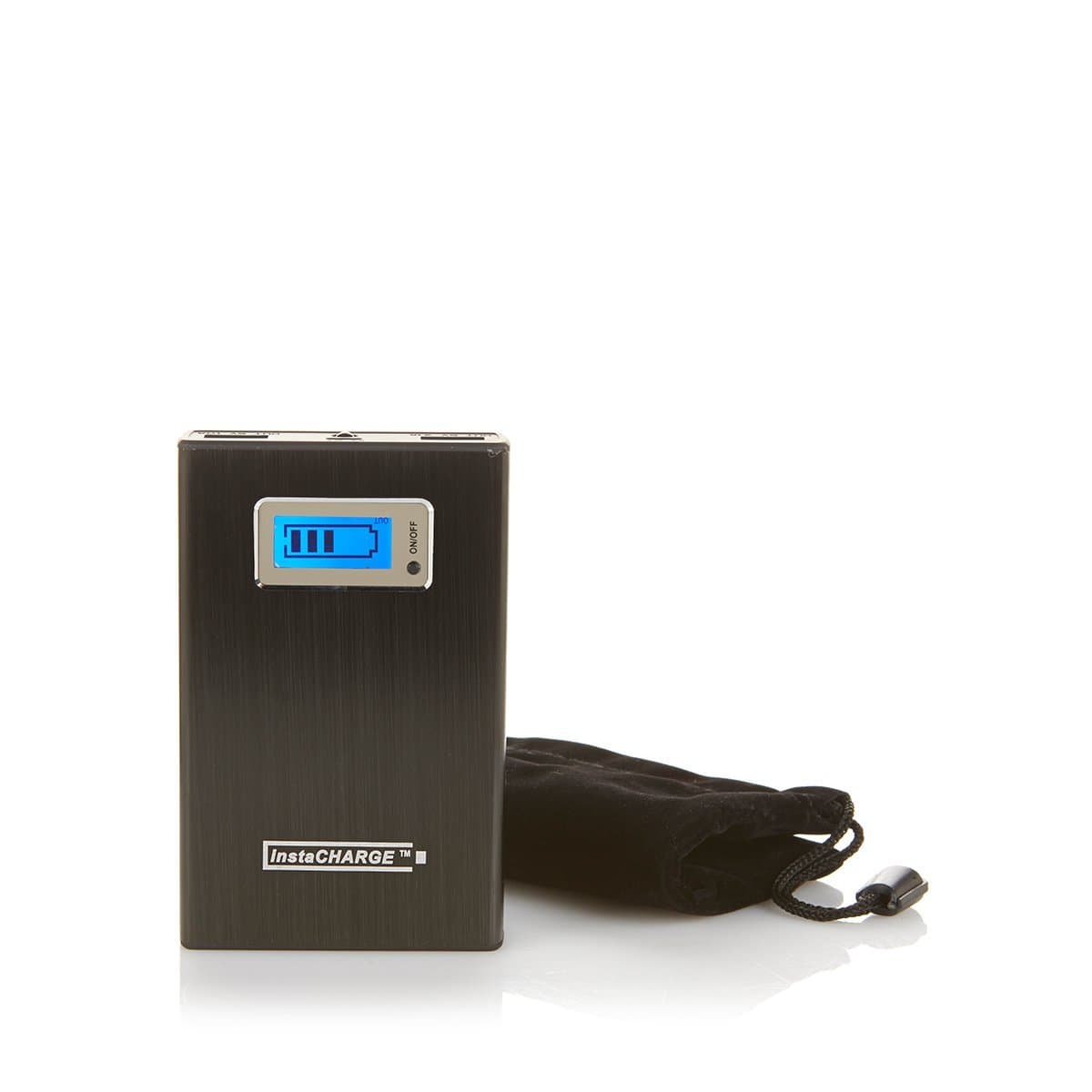 Dual-Plug 10,000mAh Tablet / Phone Charger w/ LED Flashlight 403-356 by InstaCharge