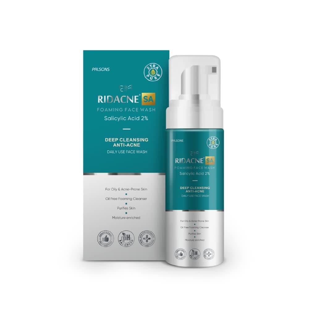 SA FOAMING FACE WASH-SALICYLIC ACID 2% for Moderate and Severe Acne, Deep Cleansing Anti-acne Daily Use Face-Wash | Moisture enriched formula 100ml