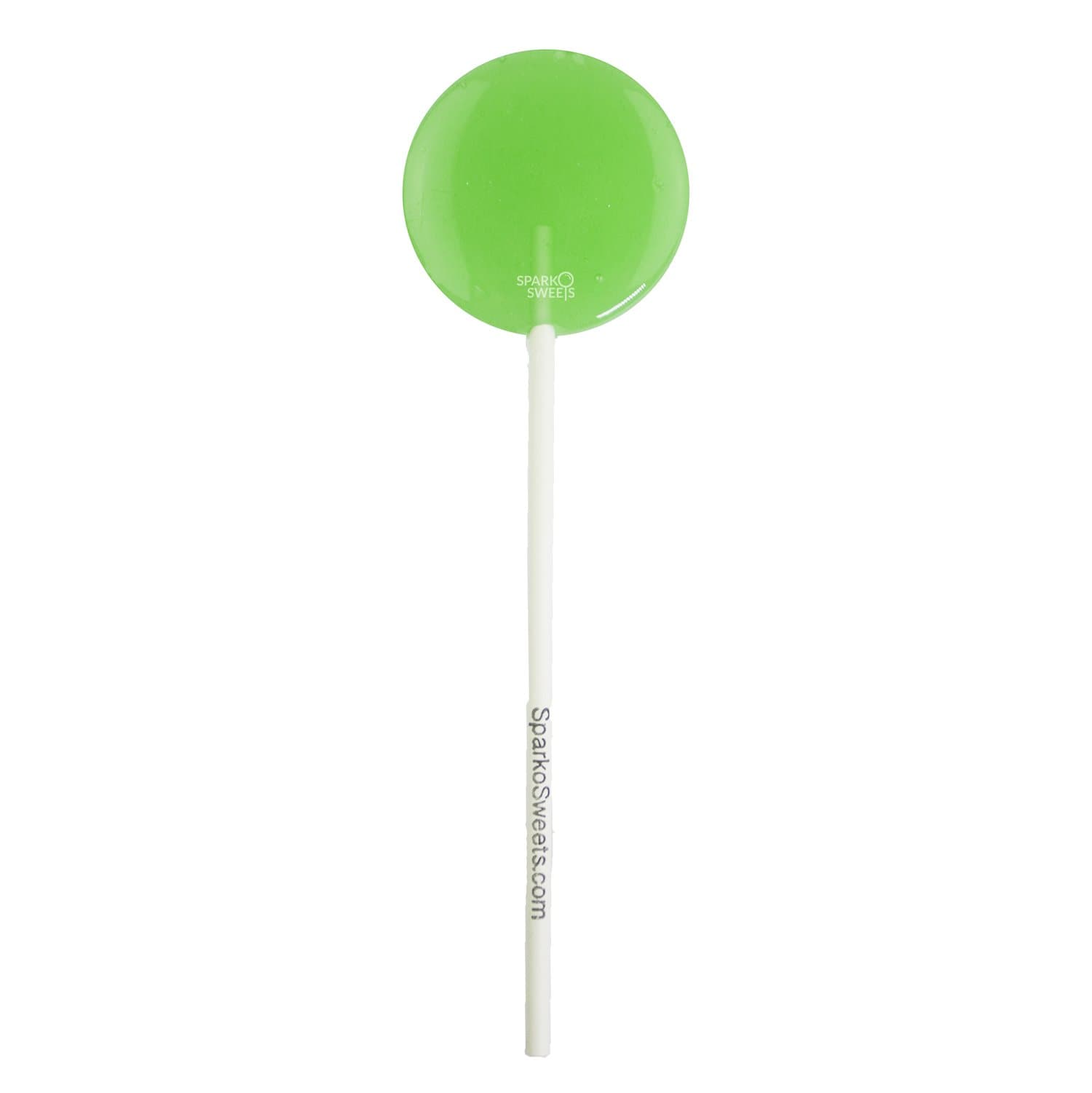 Sparko Sweets Green Apple Lollipops, Handcrafted in USA, 36 Pieces - Tart and Sweet, Perfect for Parties, Birthdays, Weddings, Gifts, and Events