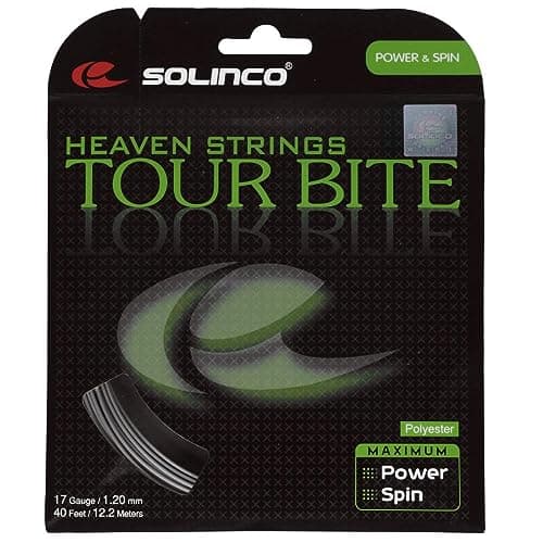 Solinco Tour Bite (17-1.20mm) Tennis String (Silver)