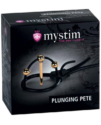 New Mystim Plunging Pete w/Corona Strap UR Sound 24KT