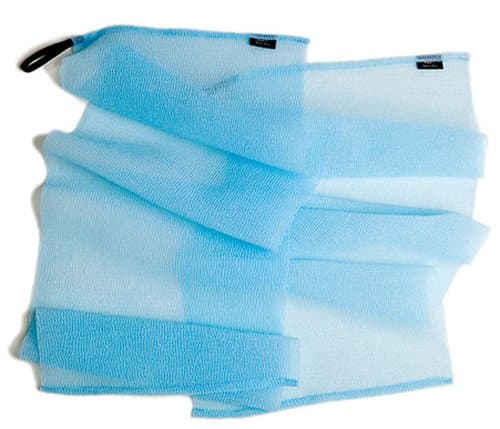Self-cleaning Travel Washcloth. Stays odor-free and dries in minutes. Perfect for camping, hiking, backpacking, RVing, fitness, boating and at home. Outstanding compliment to any travel towel or camp towel. (Light Blue, XL)