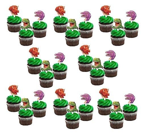Dinosaur Party Cupcake Toppers Picks (24 ct)