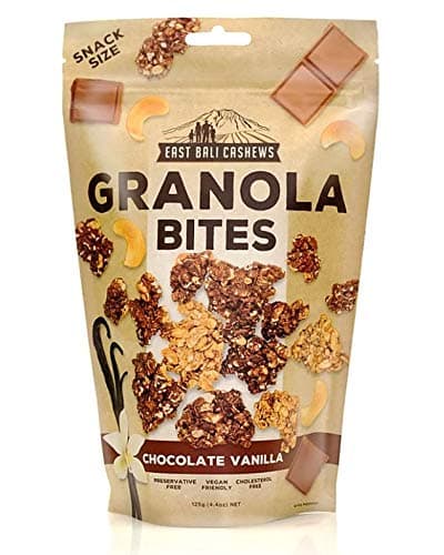 East Bali Cashews Chocolate & Vanilla Granola Bites (125g x 10)