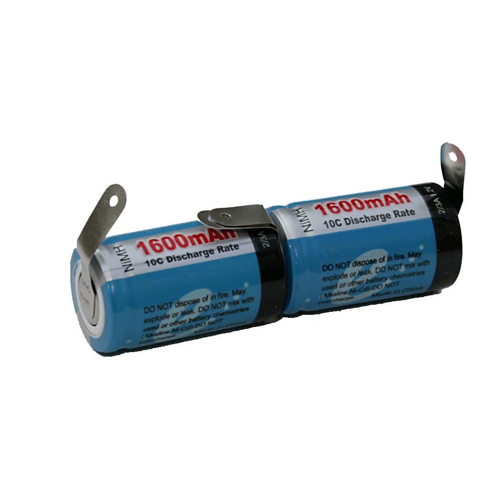 Replacement Battery compatible with Braun Oral-B Sonic Complete Toothbrush, NiMH, 1600 mAh by E Toothbrush Care