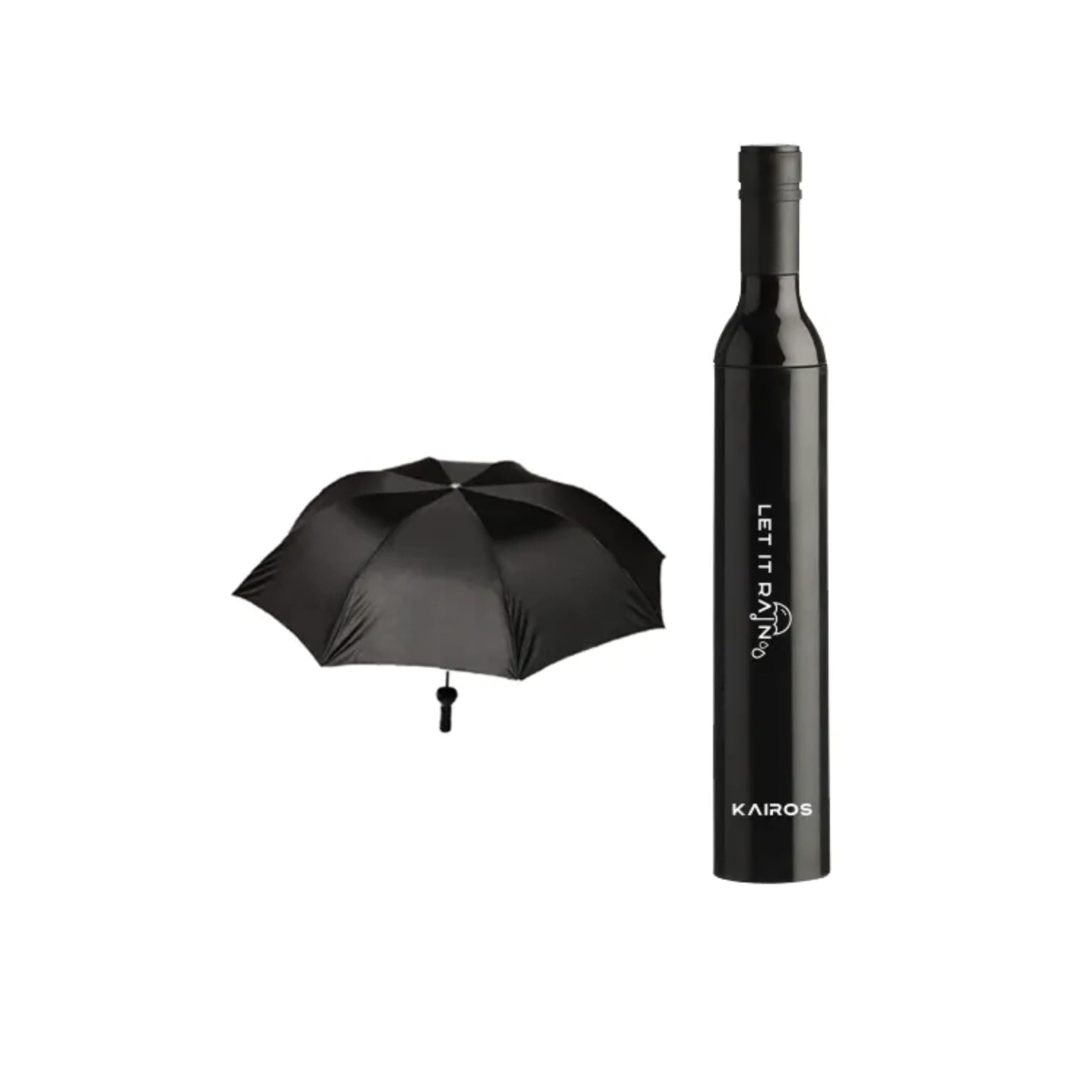 KAIROS BOTTLE BLEND FOLD UMBRELLA UV SHIELD & RAIN GUARD