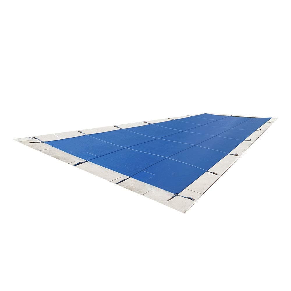 Inground Safety Pool Cover - Blue 20'x40' Mesh - Rectangle Inground Winter Swimming Pool Cover